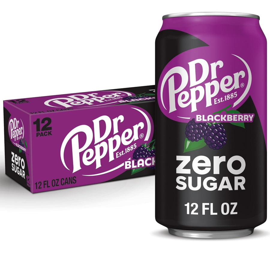 Dr Pepper Blackberry Zero Sugar Soda K6