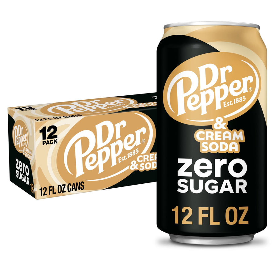 Dr Pepper & Cream Soda Zero Sugar T7